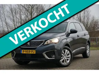Peugeot 5008 1.2 PureTech 130pk Automaat Premium - Blue Bourasque - Carplay/Nav/Camera/Trekhaak
