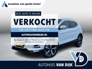 Nissan Qashqai 1.2 Tekna | NL Auto/2e Eig./Voll.Historie/Navi/Pano/Clima/Cruise/19"/Trekhaak