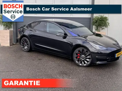 Tesla Model 3 Performance AWD 75 kWh / SPORT STUUR / PANO / SOH  93% /