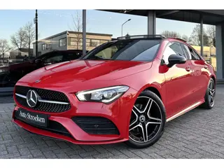 Mercedes-Benz CLA-klasse 180 AMG Night Panorama Sfeerverlichting Camera