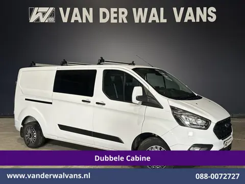 Ford Transit Custom 2.0 TDCI 130pk L2H1 Dubbele Cabine Euro6 Airco | 6-Zits | Camera | LED | Cruisec