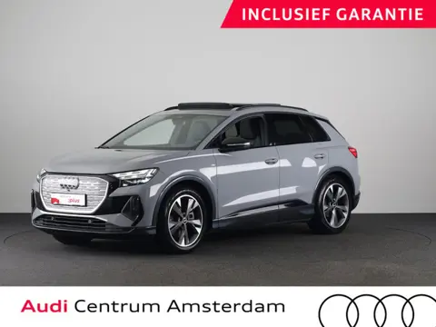 Audi Q4 e-tron 40 S-line 77kWh 204pk | SOH 94% | Panoramadak| Navigatie | Parkeercamera | Lederen be