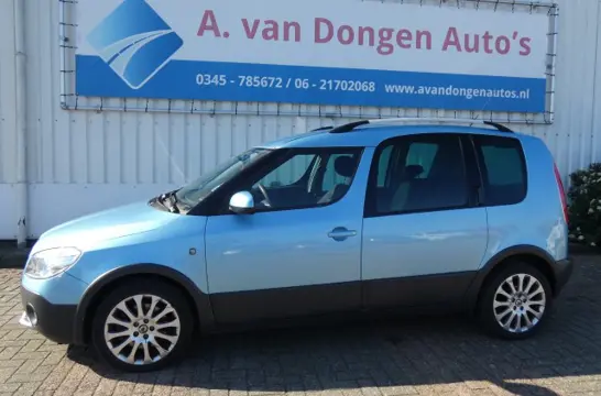 SKODA ROOMSTER 1.2 TSI SCOUT Automaat,Clima,Cruise,APK 17-11-26