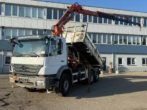 Mercedes-Benz Axor 2633 6X4 FULL STEEL TEREX 145.2 + WAF KIPPER
