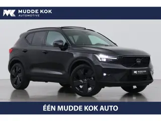Volvo XC40 B3 Ultra Black Edition | Panoramadak | Trekhaak | 360° Camera | ACC | Stoel+Stuurverwarmi