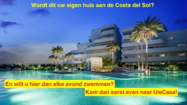 Uw eigen nieuwe Appartement aan COSTA DEL SOL met garage en