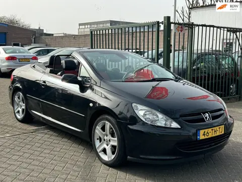 Peugeot 307 CC 2.0-16V cabriolet leerbekeleding stoelverwarming airco cruis control parkeer sensor