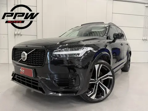 Volvo XC90 T8 Recharge AWD R-Design PANO/LUCHTVERING/TREKHAAK/HEAD-UP/GOOGLE/H&K/MASSAGE+VENTILATIE/