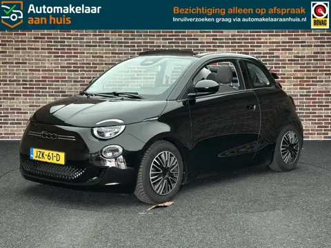 Fiat 500 C La Prima 42 kWh Cabrio Camera Stoelverwarming Navi