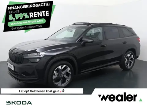 Skoda Kodiaq 1.5 TSI PHEV Sportline Business | SoH 100% | Panoramadak | Trekhaak | Stoelverwarming |