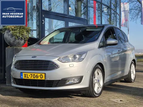 Ford C-Max 1.0 Titanium 125PK | Navigatie | Parkeersensoren + Camera | Stuur + Stoelverwarming | 17 