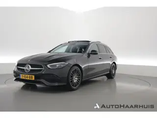 Mercedes-Benz C-Klasse Estate 180 Luxury Line | Pano | Elek. Trekhaak | 360cam | Leder | Memory seat