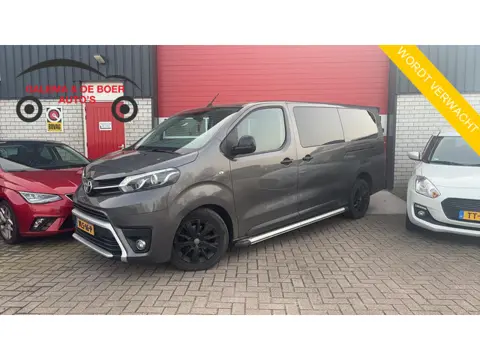 Toyota PROACE Worker 2.0 D-4D Black Line Long DC 5 PERS / AUTOMAAT / NWE D-RIEM / LEDER /STOELVERW /