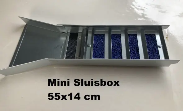 Mini sluisbox is 55 x14 cm Voor Vaderdag