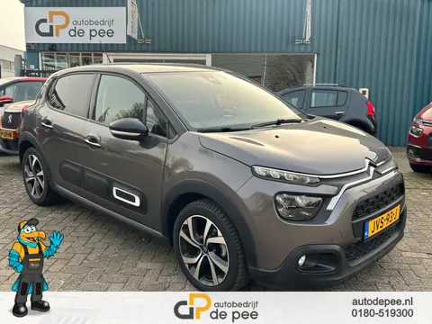 Citroën C3 1.2 PureTech Shine GARANTIE/CARPLAY/CLIMA/CRUISE/NAVI/KEYLESS/LICHTMETAAL rijklaarprijs!