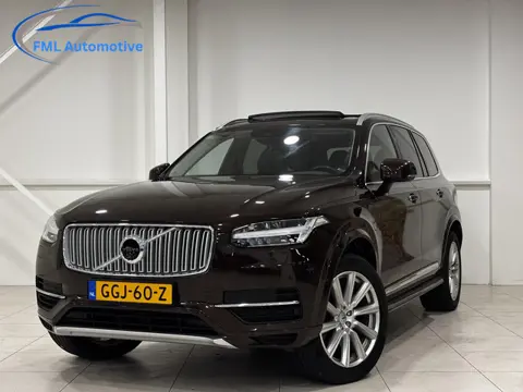 Volvo XC90 2.0 T8 Twin Engine AWD Inscription | Panorama dak | Leder interieur | Maple Brown Metalli