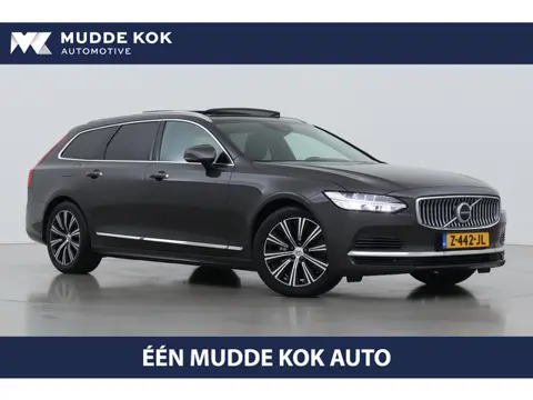 Volvo V90 T6 AWD Inscription | Panoramadak | Trekhaak | ACC | Stoel+Stuurverwarming | BLIS | Keyless