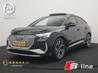 Audi Q4 e-tron 50 quattro S Line 77 kWh 300pk Dealer O.H. | Trekhaak Af Fabriek | Panodak | Adaptive