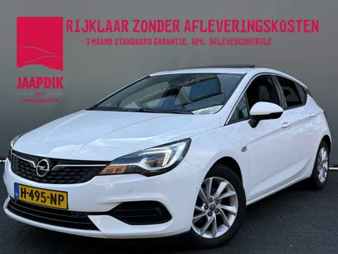 Opel Astra BWJ 2020 1.2 131 PK Elegance Bomvol! LEDER | STOELVERW. + VENTI. | MEMORY FUNCTIE | STUUR