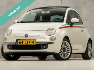 Fiat 500 1.4-16V Sport (SCHUIFDAK, 4 CILINDER, NAVIGATIE, PARELMOER,  LEDER, SPORTSTOELEN, ELEK RAME