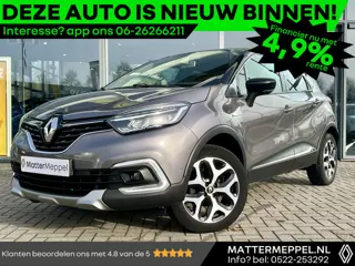 Renault Captur 0.9 TCe 90 Intens | Trekhaak | Achteruitrijcamera | Navigatie | Climate Control | Cru