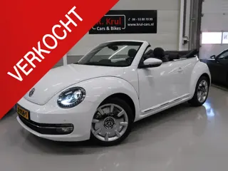 Volkswagen Beetle Cabriolet 1.2 TSI BMT Automaat Leer Navi App Fender Xenon NL-auto Dealer onderhoud