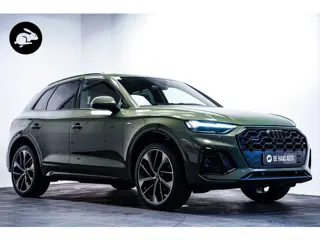 Audi Q5 55 TFSI e S-Line|Groen Zwart|21 inch|Camera|Acc