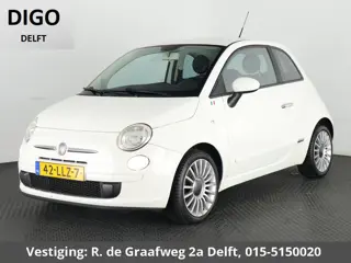 Fiat 500 1.2 Sport Automaat | Airco | Half leder | Lichtmetalen velgen