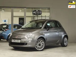 Fiat 500 Lounge Cult NL-NAP / Rood Leder / Panodak / Xenon