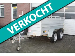 Koch N/A Dichte Aanhanger Zeer nette staat, 2500KG MAX Dubbel Asser