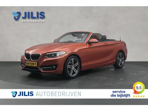 BMW 2 Serie Cabrio 220i Sport | Leder | Stoelverwarming | LED | Parkeersensoren | Cruise control