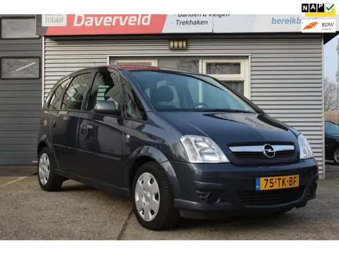 Opel Meriva 1.4-16V Enjoy 5-deurs, airco, trekhaak, all-season banden, nieuwe apk, boekjes, nap, 3x 
