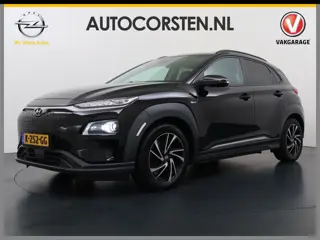 Hyundai KONA EV 64kWh 204pk SOH 100% Premium Schuif-/Kanteldak Leer Warmtepomp Head-Up Display Apple