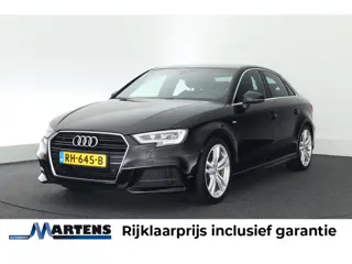 Audi A3 Limousine 1.0 TFSI 116pk H6 2x S-Line Led Navigatie Clima Cruise Stoelverwarming