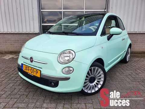 Fiat 500 1.2 Lounge Mintgroen