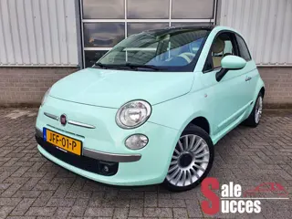 Fiat 500 1.2 Lounge Mintgroen