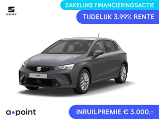 SEAT Ibiza Style 1.0 EcoTSI 95 PK | Premium Lak 'Graphene Grey' | Apple Carplay | Park Assist | Crui