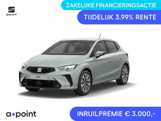 SEAT Ibiza Style Business Connect 1.0 EcoTSI 95 pk | Oniric Grey Metallic | Velgen 'Design Machined'