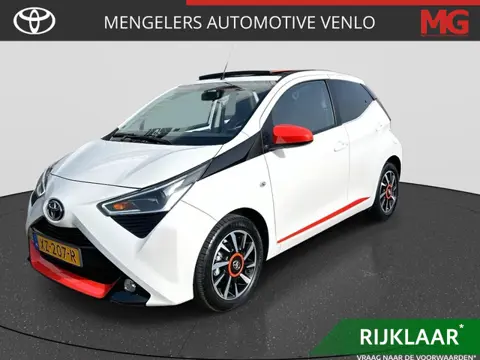 Toyota Aygo 1.0 VVT-i x-otic RIJKLAAR | Cabriodak | Airco | Camera | AppleCarplay-Android Auto