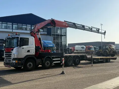 Scania G440 G440 8X2 MET FASSI F5602.25 MET 2 AS AANHANGER