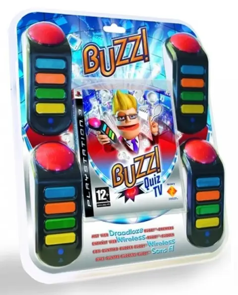 Buzz Quiz TV + Buzzers
