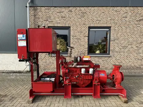 Iveco 8061 SI 05.05 KSB 355 m3 / h 9 Bar Diesel Sprinkler Waterpomp Waterpump as New ! 173 hours