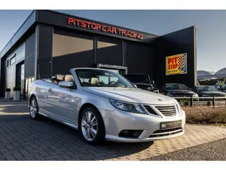 Saab 9-3 Cabrio 2.0T Vector, Hirsch 230pk, Windscherm, Nieuwstaat!