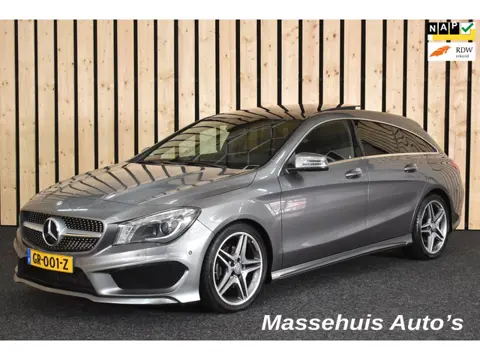 Mercedes-Benz CLA-klasse Shooting Brake 180 Ambition AMG Line Panoramadak 2e eig. LED Xenon Navi Cli