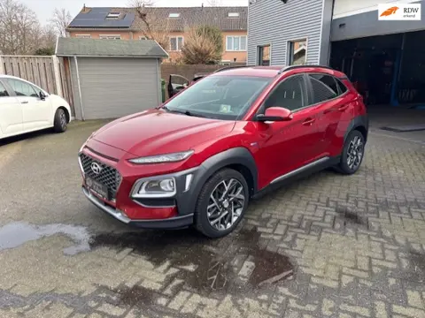 Hyundai Kona 1.6 GDI HEV premium Design Sky leder stoelverw. pdc camera