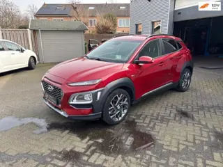 Hyundai Kona 1.6 GDI HEV premium Design Sky leder stoelverw. pdc camera