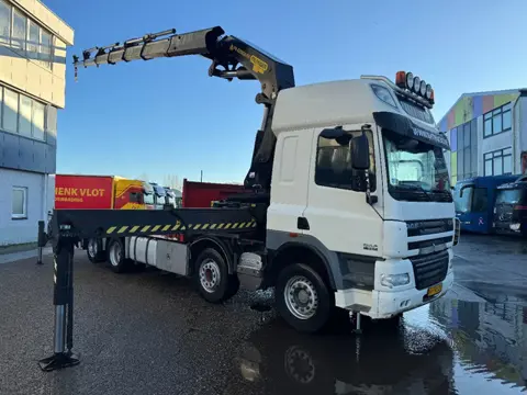 DAF CF 85.410 8X2 EURO 5 PALFINGER PK 62002 + REMOTE CONTROL