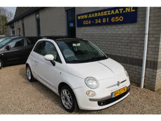 Fiat 500 1.2 Lounge Airco Panorama dak trekhaak (bj 2008)