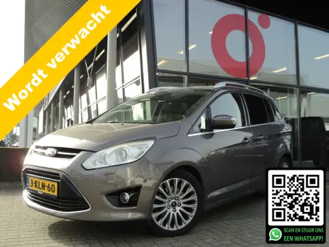 Ford Grand C-Max 1.6 EcoBoost Titanium | 1E EIGENAAR | VIERSEIZOENEN BANDEN || TREKHAAK | PANORAMADA