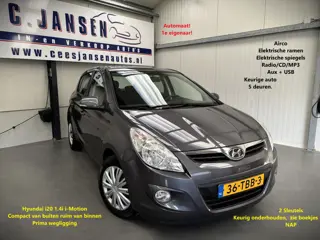 Hyundai i20 1.4i i-Motion Automaat! 1e eigenaar!